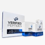 The peptide packaging for the 99% pure lyophilized BPC-157 peptide.