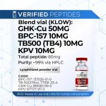 An information sheet for our KLOW peptide.