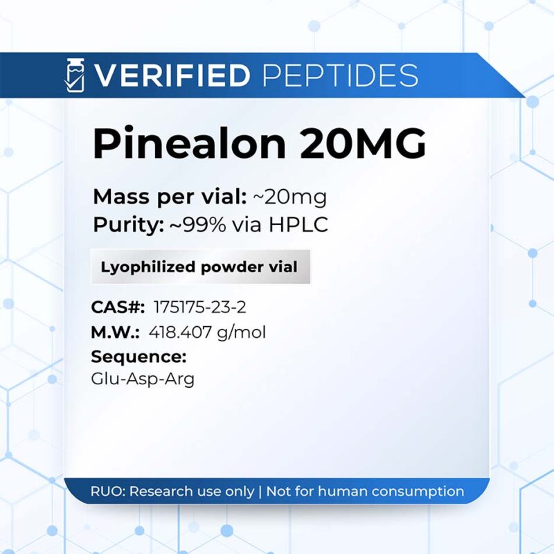 pinealon-20mg-1-800x800-5 An information sheet for our 20MG Pinealon peptide.
